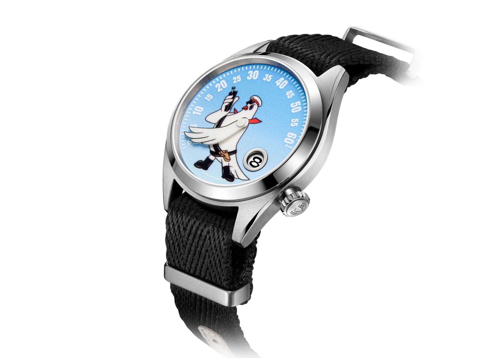 laarvee mr black silver precision steel pigeon 3