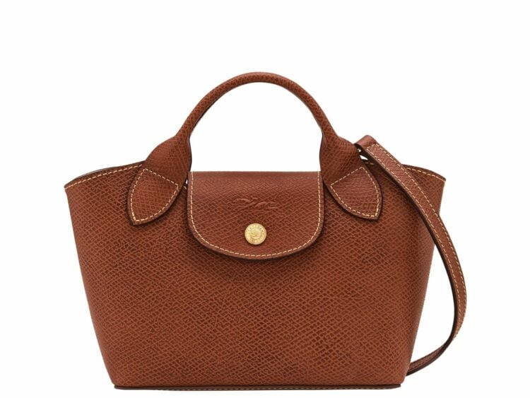 longchamp epure xs tote bag brown 1 1