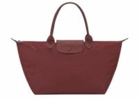 longchamp le pliage one large handbag burgundy 1 1