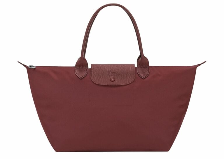 Longchamp Le Pliage One Large Handbag Burgundy