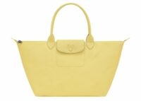 longchamp le pliage one large handbag lime 1 1