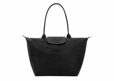 Longchamp Le Pliage One Large Tote Bag Black