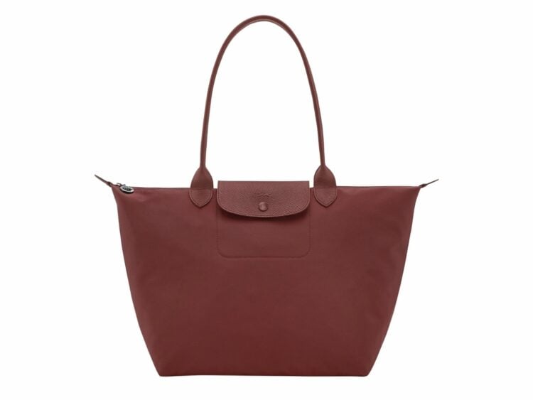 longchamp le pliage one large tote bag burgundy 1 1