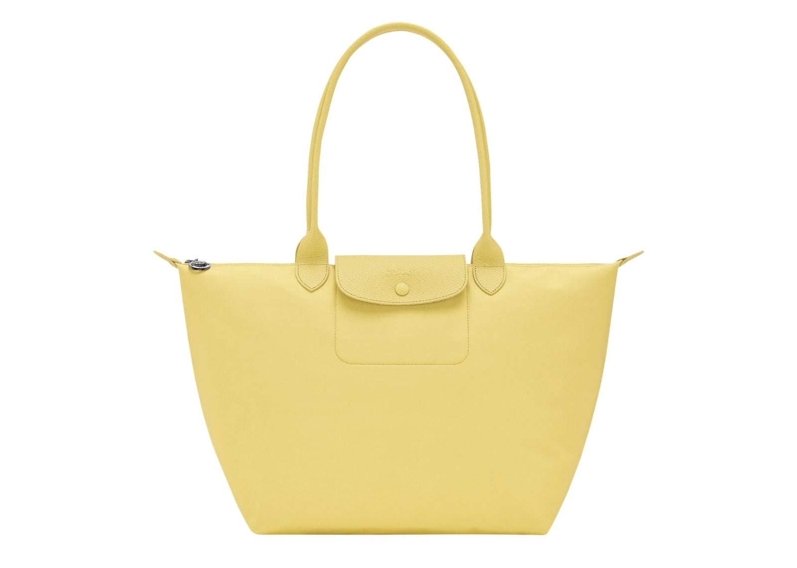 longchamp le pliage one large tote bag lime 1 1