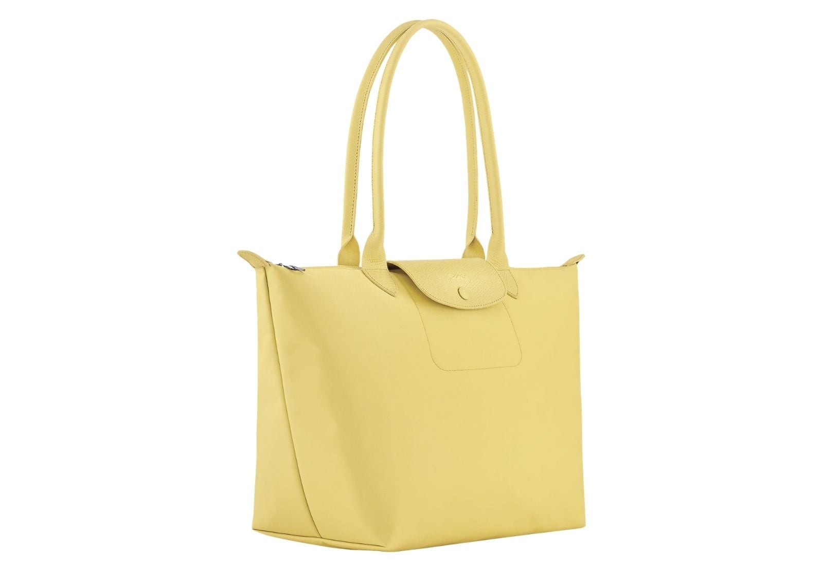 longchamp le pliage one large tote bag lime 2 1