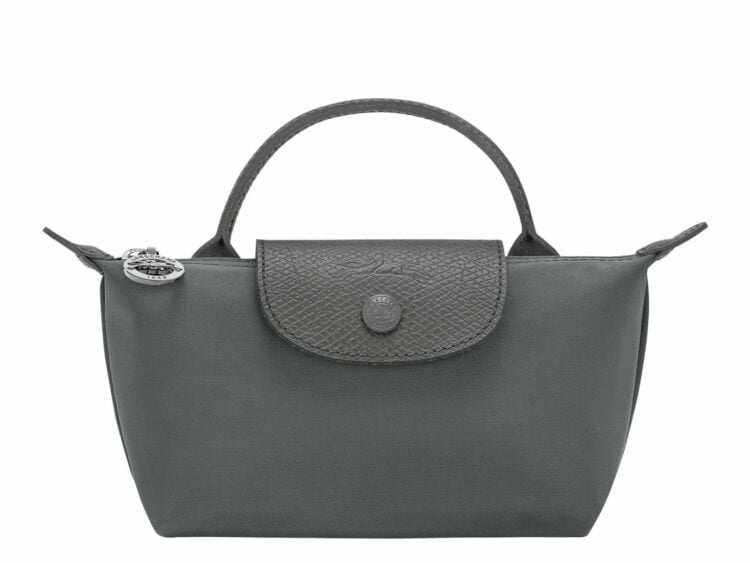 longchamp le pliage one pouch anthracite 1 1