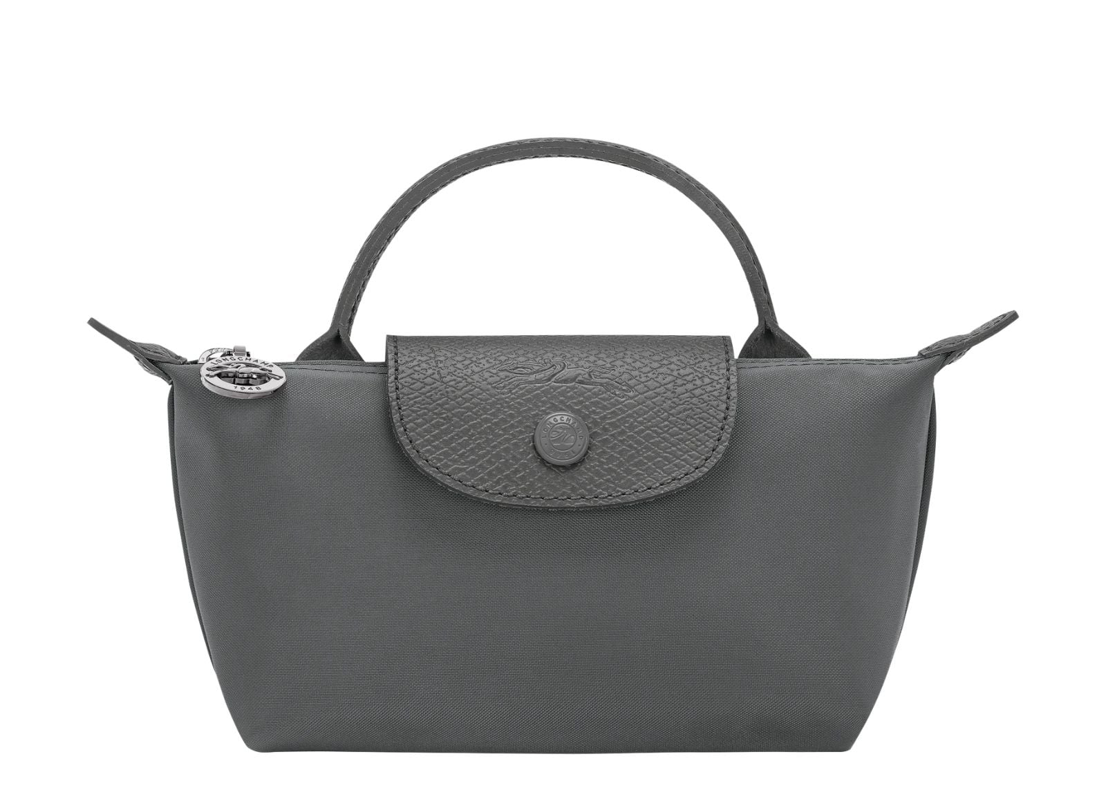longchamp le pliage one pouch anthracite 1 1