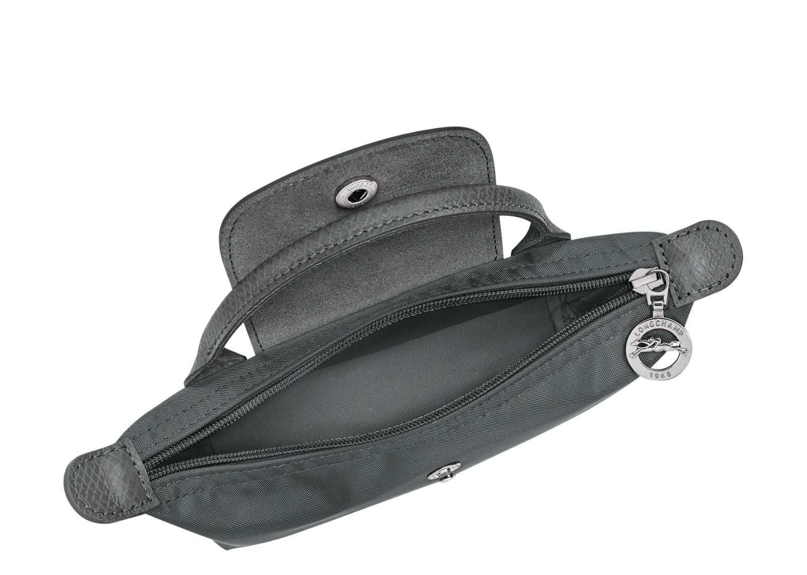 longchamp le pliage one pouch anthracite 4 1
