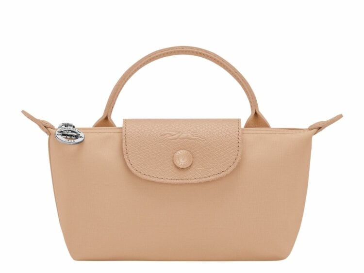 longchamp le pliage one pouch beige 1 1