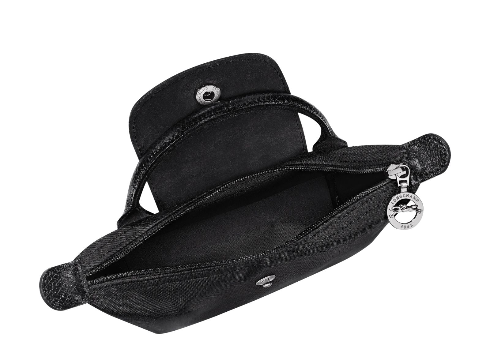longchamp le pliage one pouch black 4 1