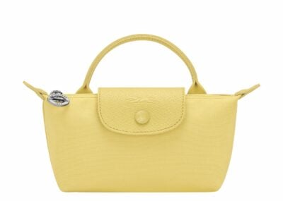 Longchamp Le Pliage One Pouch Lime