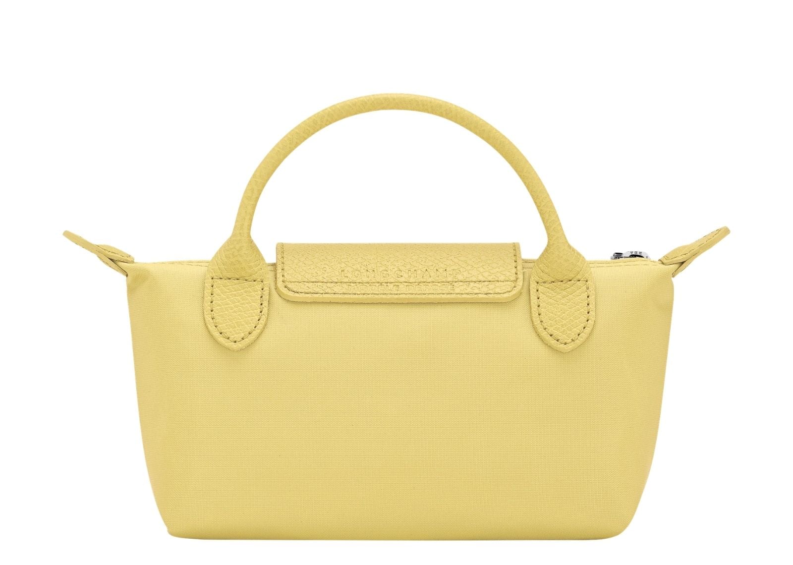 longchamp le pliage one pouch lime 2 1