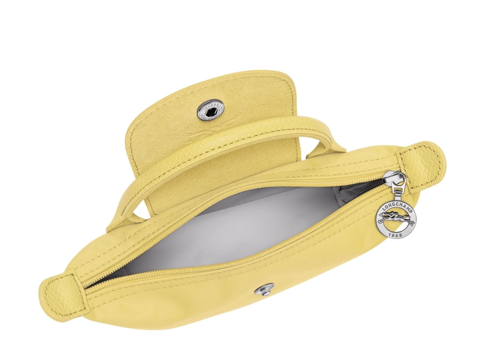 longchamp le pliage one pouch lime 4 1