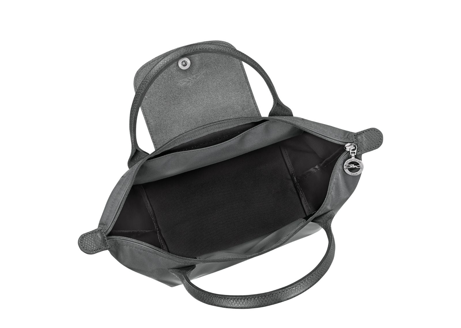 longchamp le pliage one small handbag anthracite 4 1
