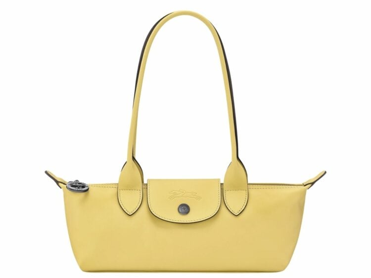 longchamp le pliage xtra medium shoulder bag lime 1 1