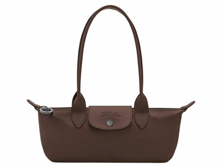 longchamp le pliage xtra medium shoulder bag mocha 1 1