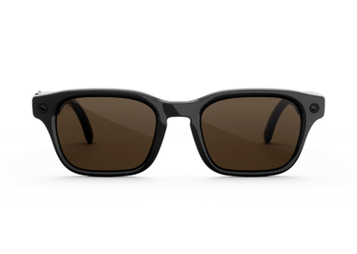 Meta Adventurer AI Smart Glasses Brown Lens Classic Black