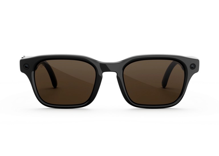 Meta Adventurer AI Smart Glasses Brown Lens Classic Black