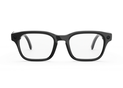 Meta Adventurer AI Smart Glasses Clear Lens Classic Black