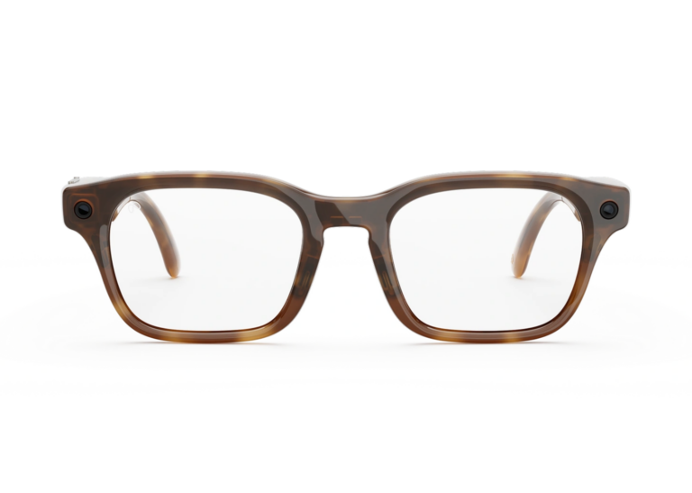 Meta Adventurer AI Smart Glasses Clear Lens Classic Tortoise