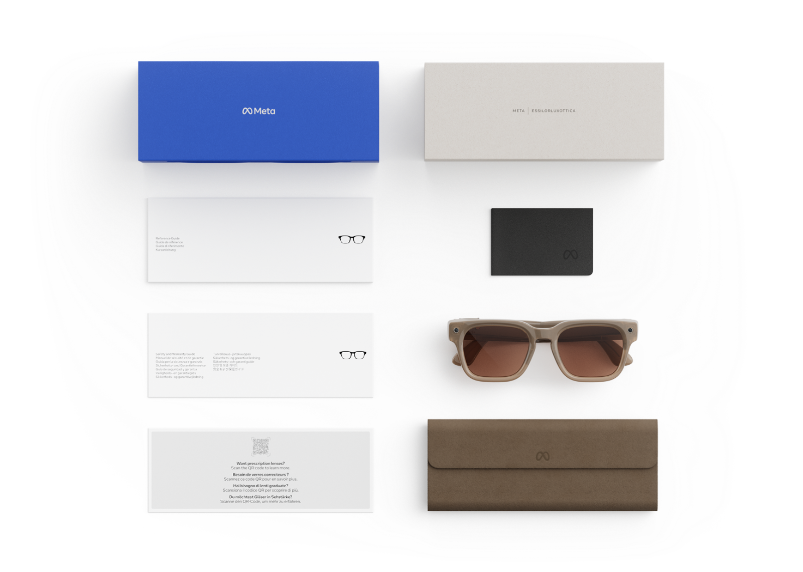 meta fury ai smart glasses amber lens sandstone 3 1