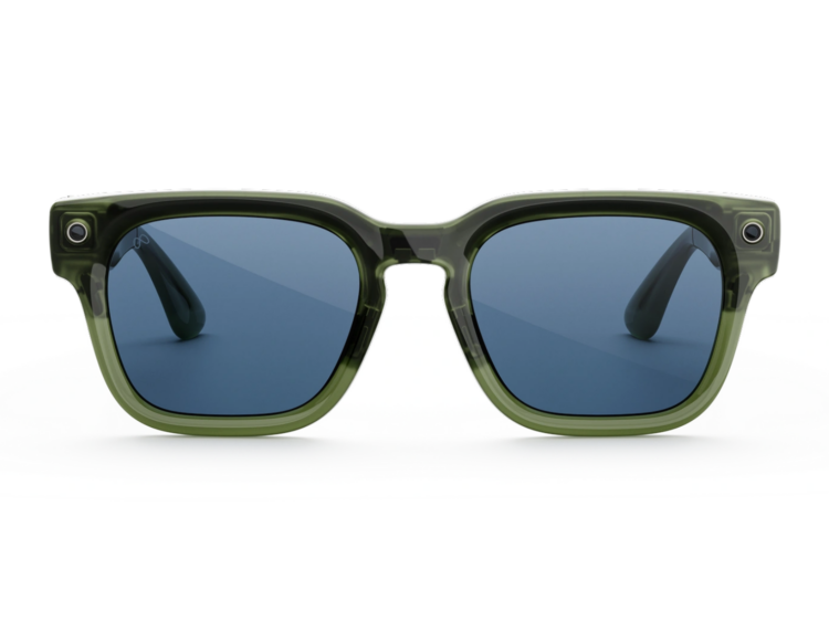 meta fury ai smart glasses blue atlantic lens racing green 1 1