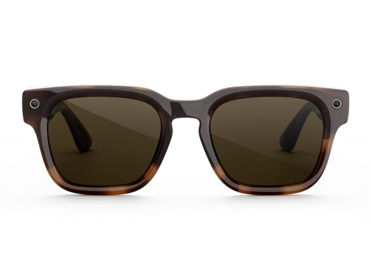 meta fury ai smart glasses green lens mahogany 1 1
