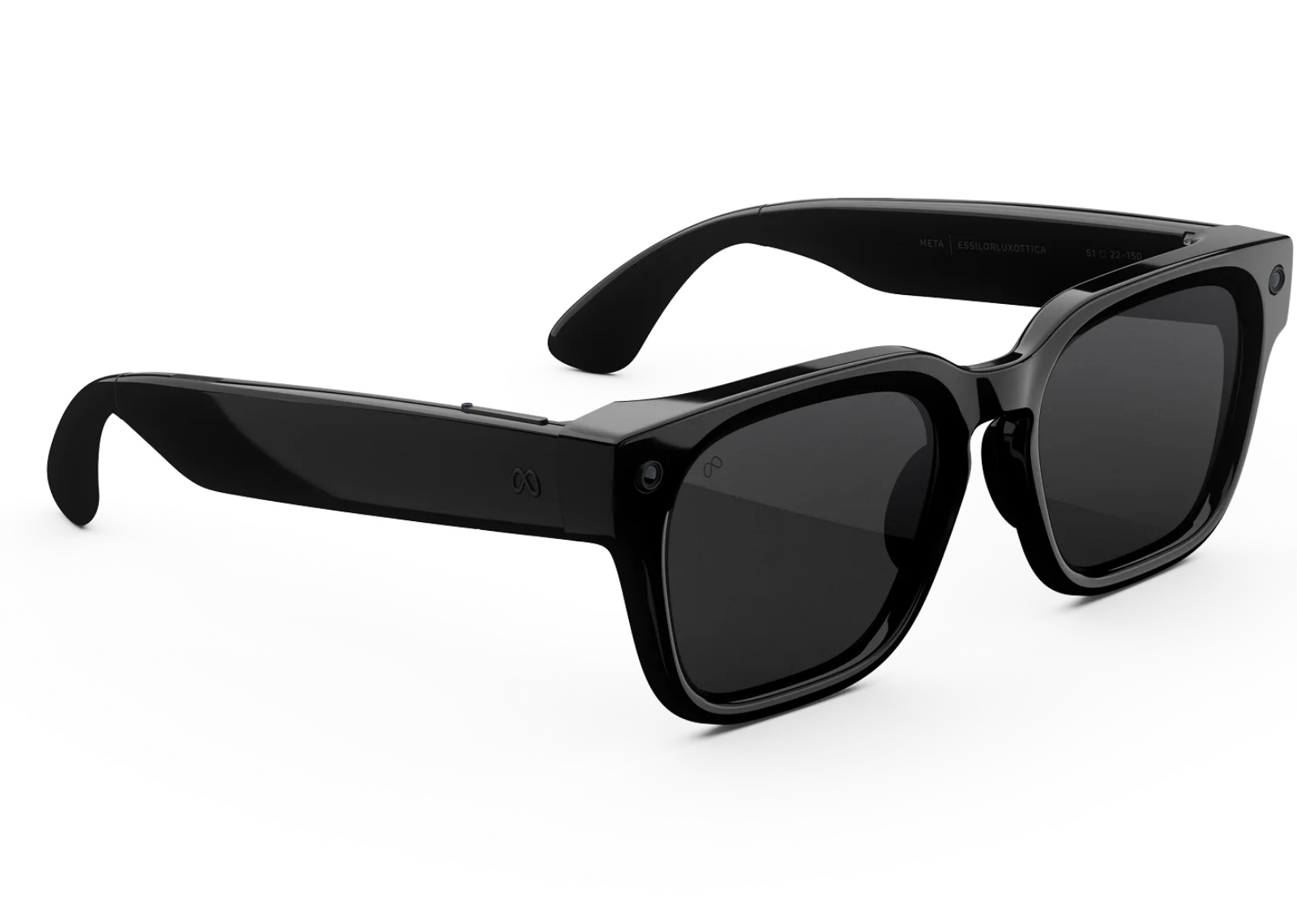 meta fury ai smart glasses transitions grey lens black 2 1