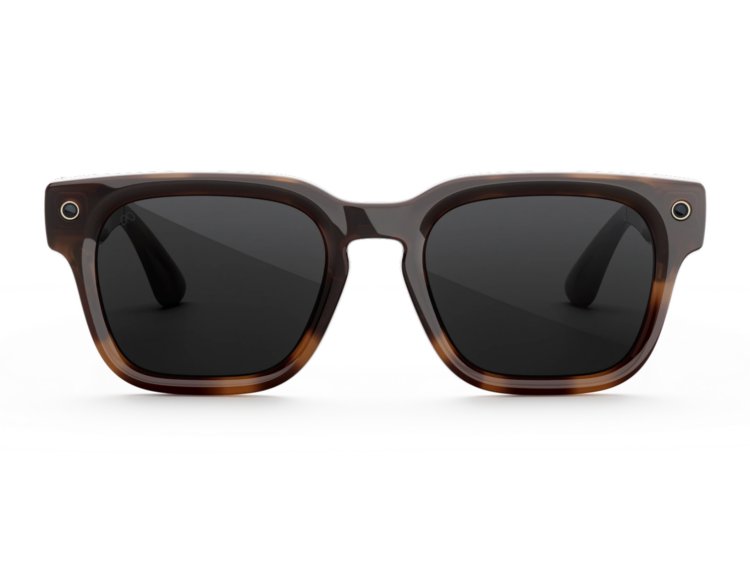meta fury ai smart glasses transitions grey lens mahogany 1 1