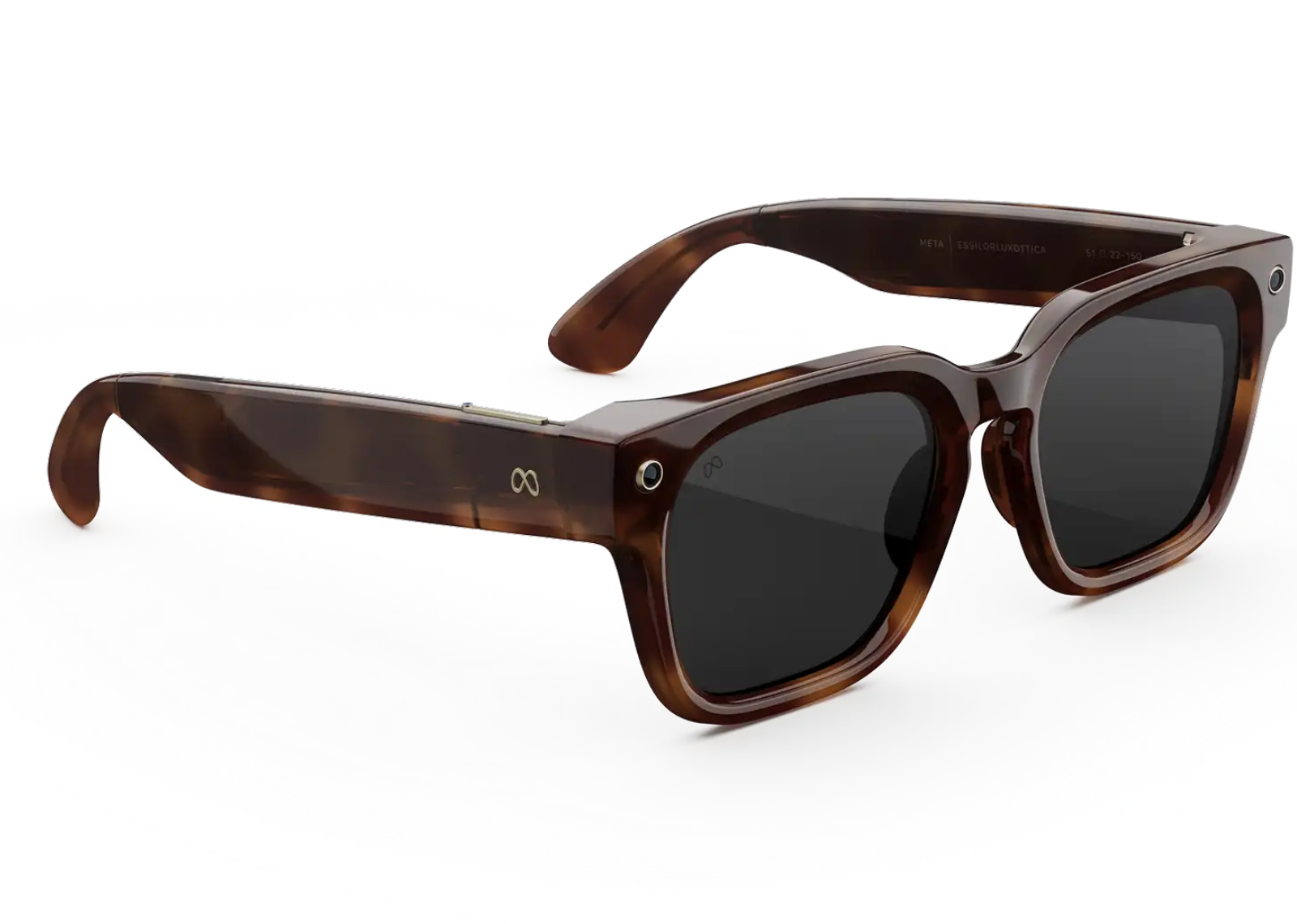 meta fury ai smart glasses transitions grey lens mahogany 2 1