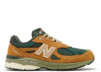 New Balance 990v3 MiUSA Tan Green