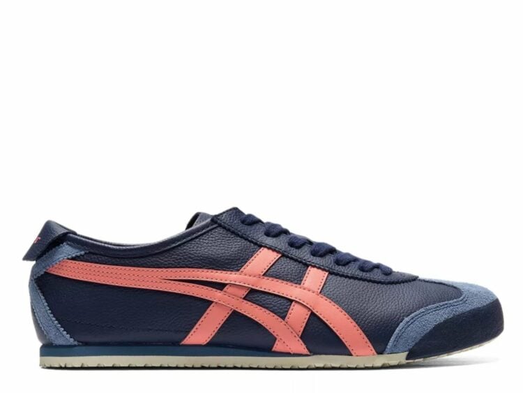 onitsuka tiger mexico 66 peacoat guava 1 1
