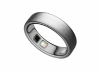 oura ring 5 brushed silver 1 1
