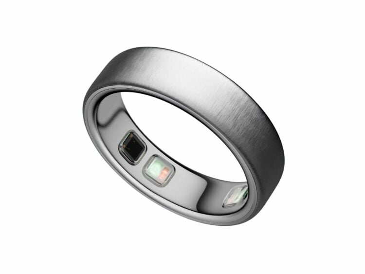 oura ring 5 brushed silver 1 1