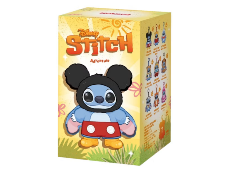 pop mart stitch adventure series vinyl plush pendant single blind box 1 1