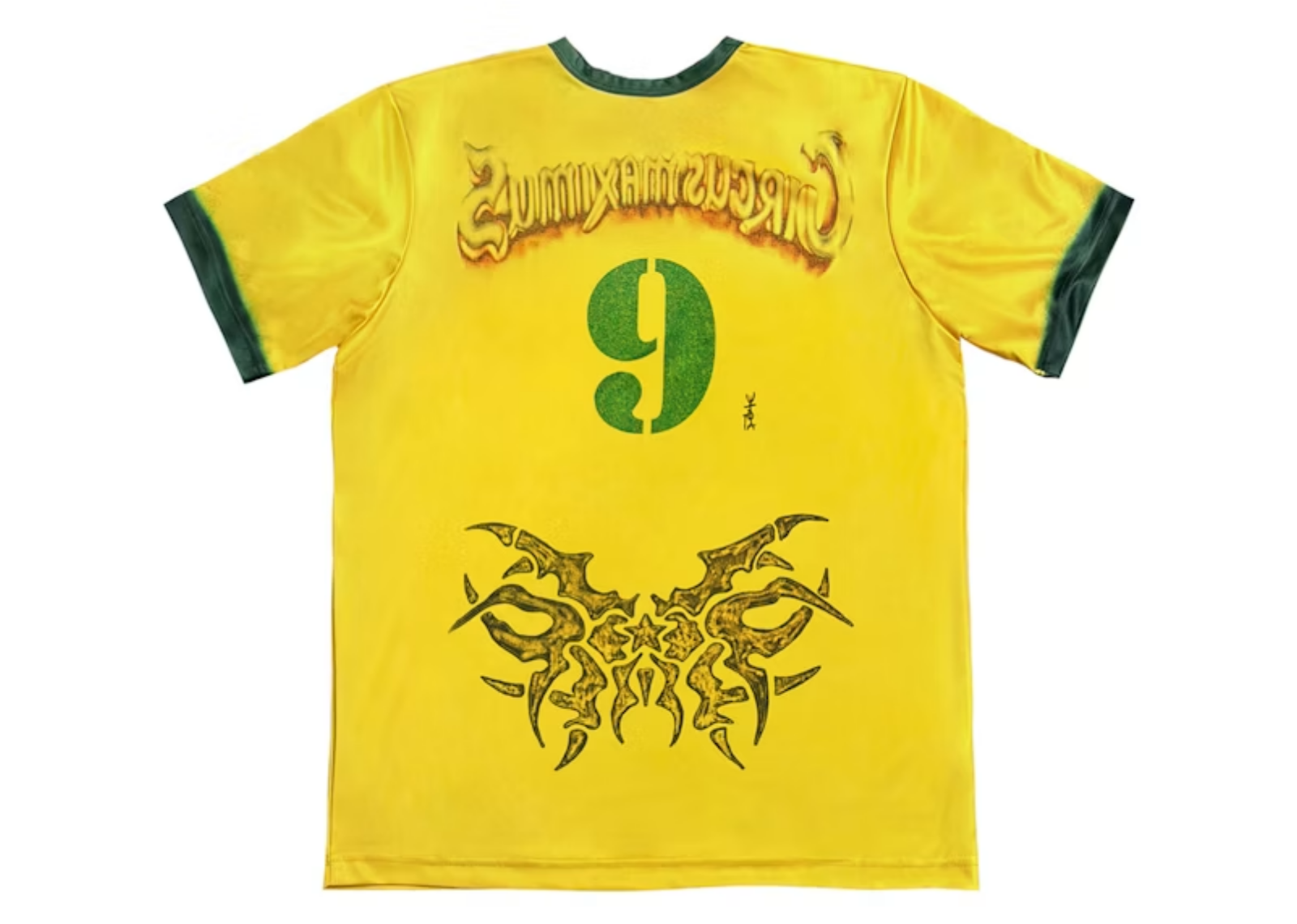 travis scott brazil soccer jersey yellow 2 1