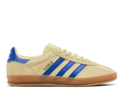 adidas Gazelle Indoor Powder Yellow Royal Blue