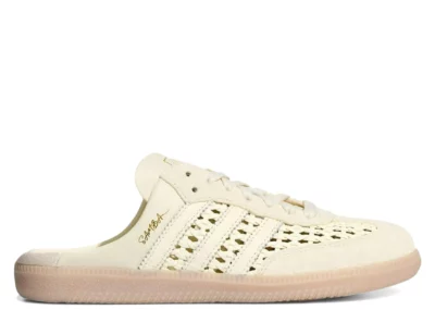 adidas Samba Mule Woven Basketweave Cream White (W)