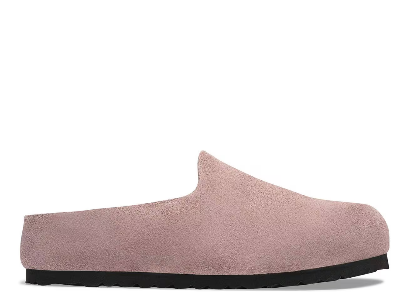 birkenstock amsterdam wrapped suede leather faded purple 1 1