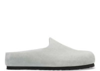 birkenstock amsterdam wrapped suede leather pure sage 1 1