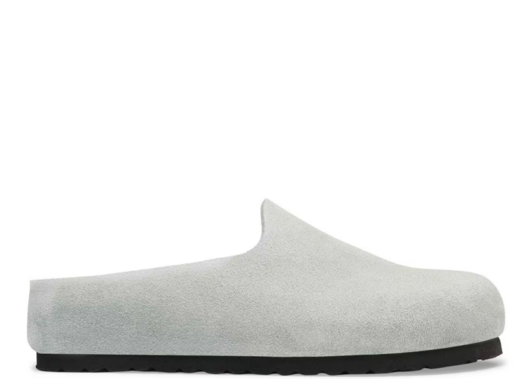 Birkenstock Amsterdam Wrapped Suede Leather Pure Sage