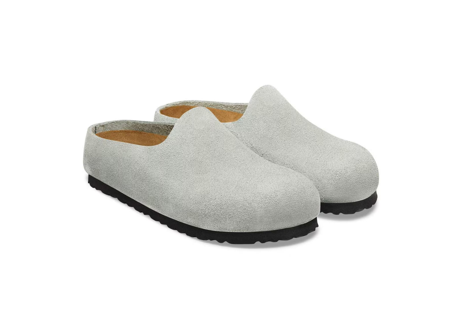 birkenstock amsterdam wrapped suede leather pure sage 2 1