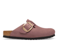 Birkenstock Boston Big Buckle Nubuck Maroon