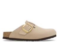Birkenstock Boston Big Buckle Nubuck Sandcastle