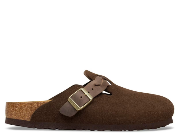 Birkenstock Boston Braided Suede Carafe