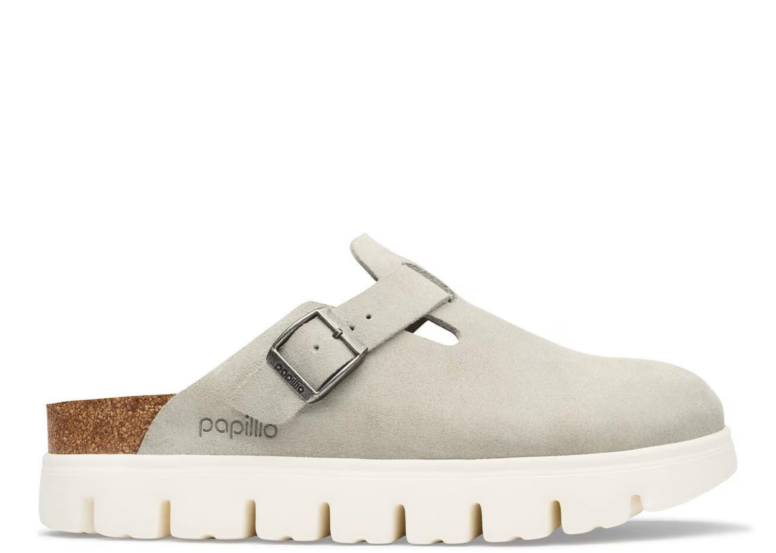 Birkenstock Boston Chunky Suede Oyster