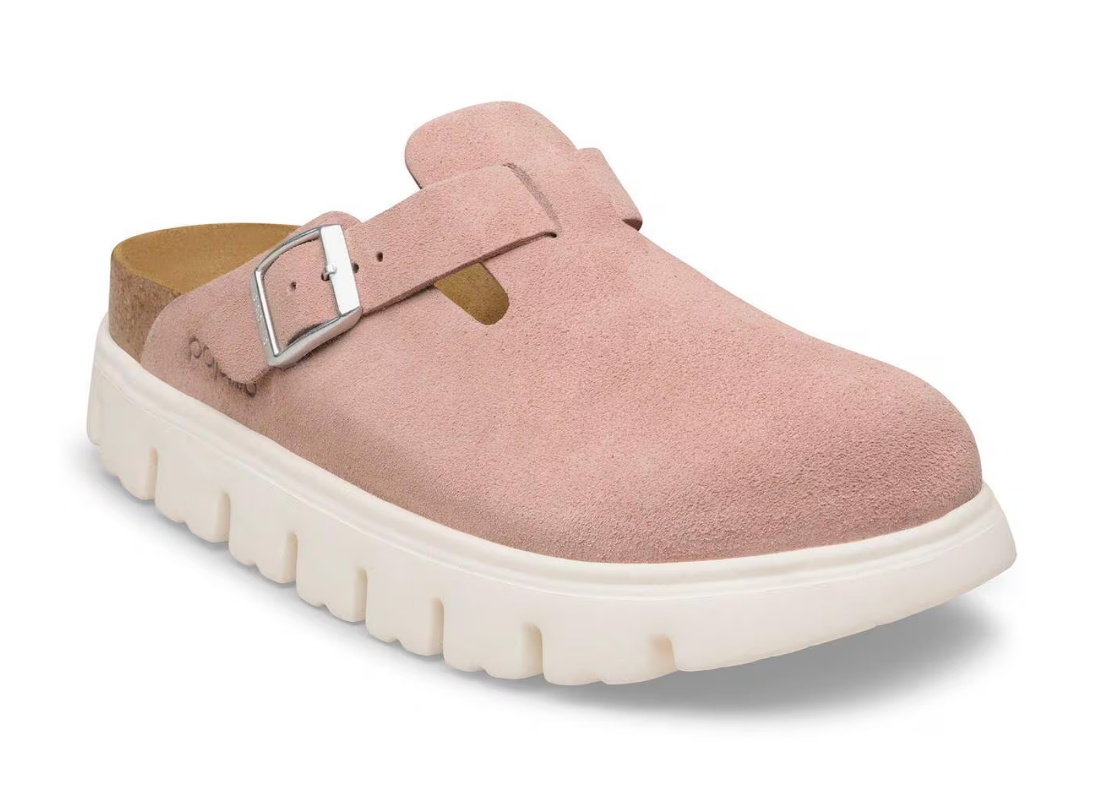 Birkenstock Boston Chunky Suede Pink Clay - görsel 2