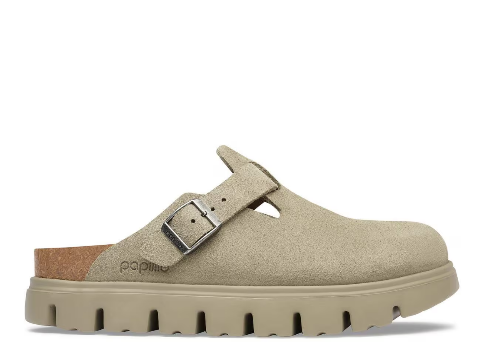 Birkenstock Boston Chunky Suede Taupe