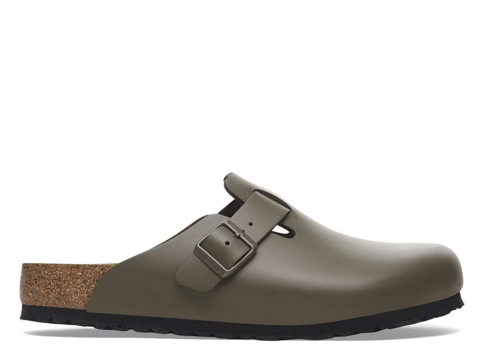 birkenstock boston natural leather concrete gray 1 1