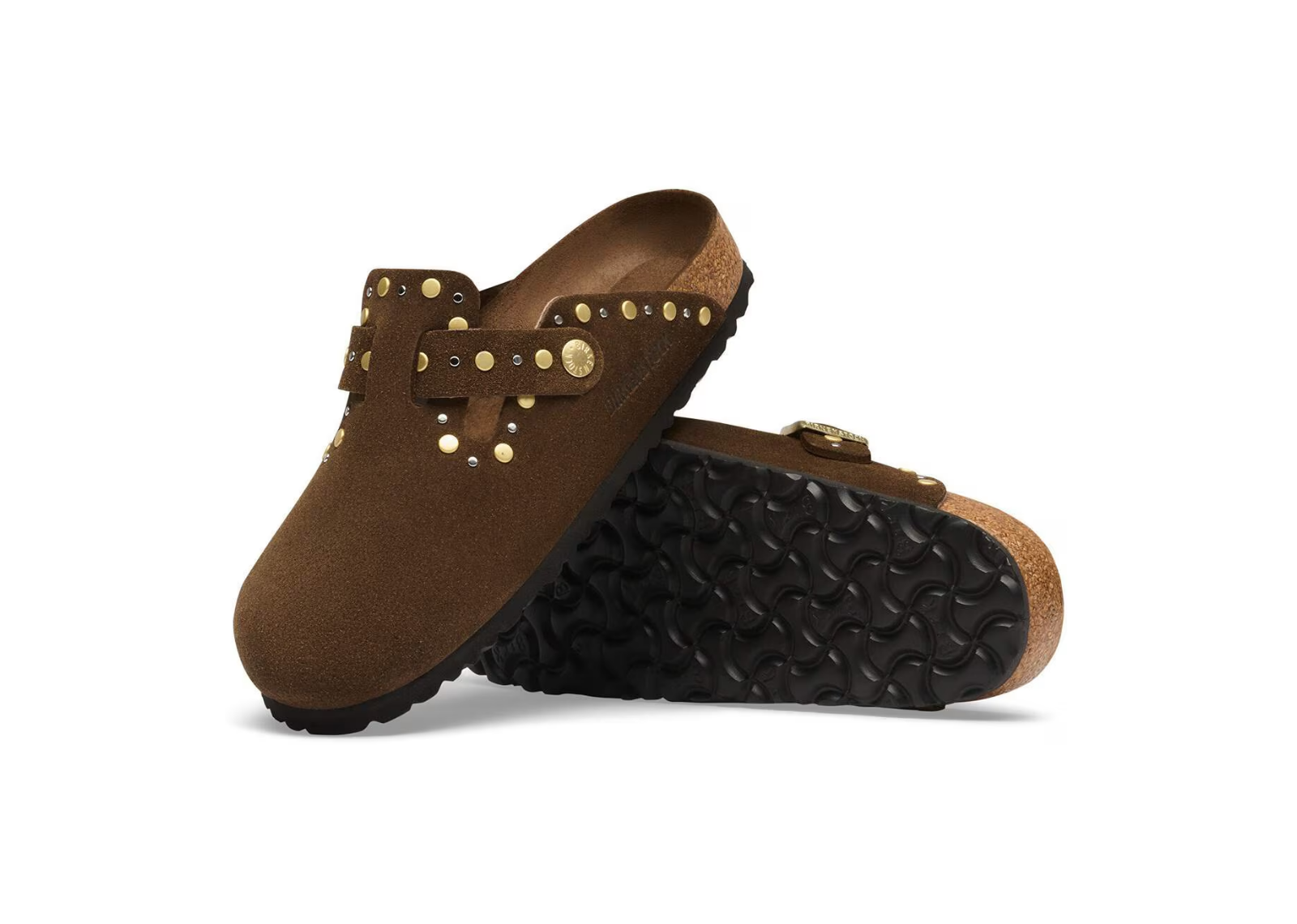 birkenstock boston rivet suede carafe tonal fb 4 1